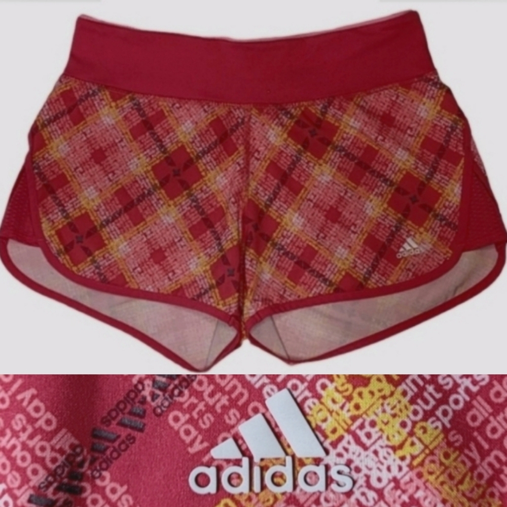 😍3/$25 Adidas Climalite Monogramed Athletic Shorts